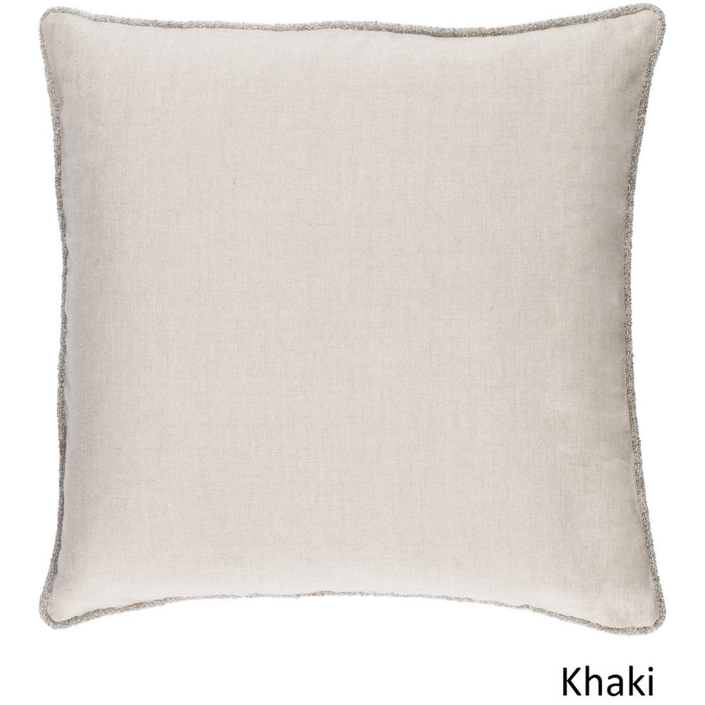 Decorative Anger 20-inch Poly or Feather Down Filled Throw Pillow