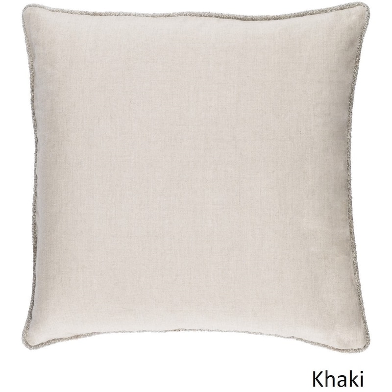 Decorative Anger 18-inch Poly or Feather Down Filled Throw Pillow