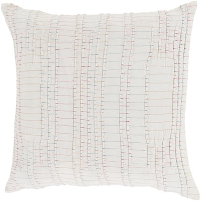 Decorative Ballina 18-inch Poly or Feather Down Filled Throw Pillow
