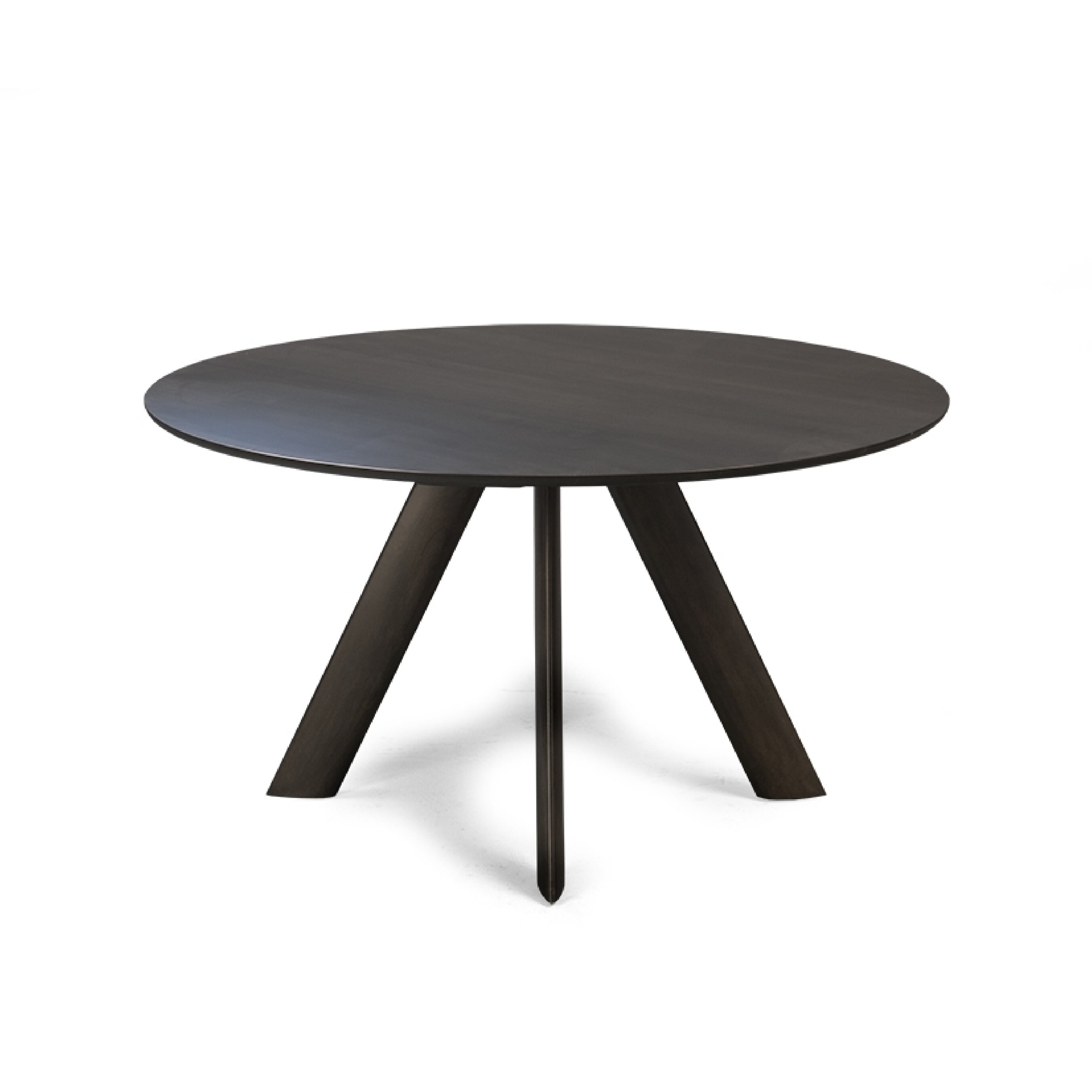Saloom Eden 48 Round Maple Smooth Top Custom Dining Table In Maple Smooth Top Custom Dining Table