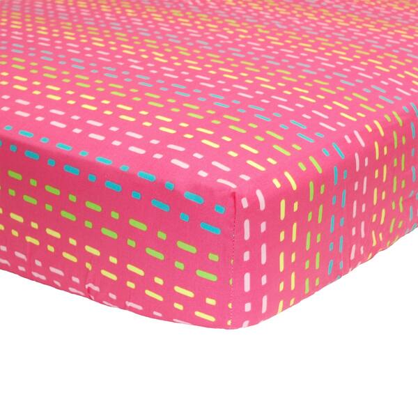 slide 1 of 1, Belle Tutti Frutti Fitted Crib Sheet