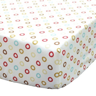 Belle Puppy Play Crib Sheet