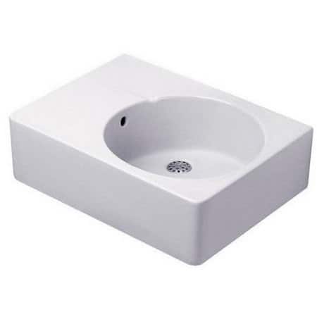 Duravit Scola Console Porcelain Bathroom Sink 0685600011 White Alpin