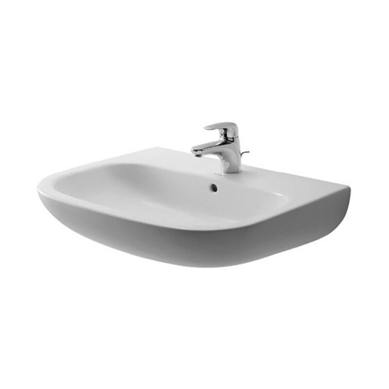 Duravit D-Code Washbasin, White (23106500002)