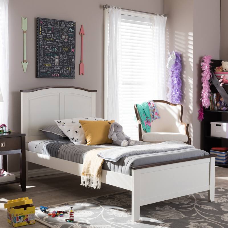 Baxton Studio Hesiod Classic Platform Bed