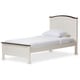 preview thumbnail 4 of 5, Baxton Studio Hesiod Classic Platform Bed