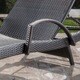 Toscana Outdoor 2-piece Wicker Armed Chaise Lounge Set by Christopher Knight Home - Thumbnail 3