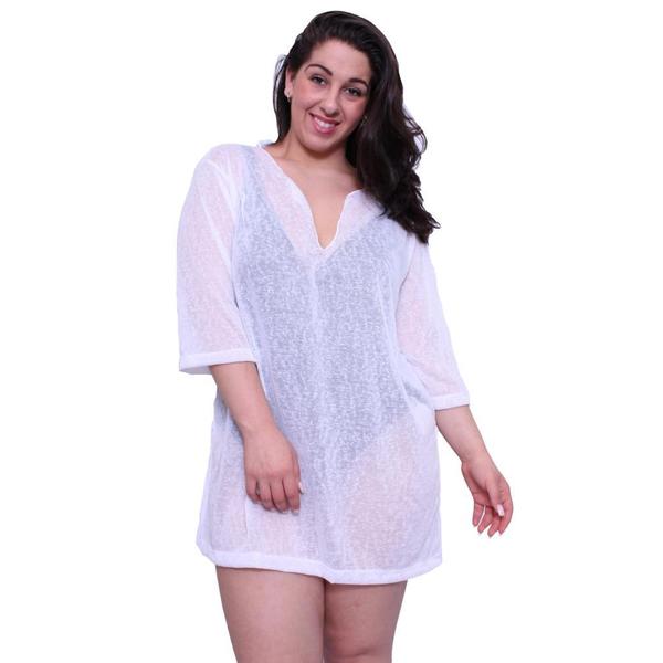 Women's Beach Dress Cover Up Plus Size Band Waist Swimwear Pareo Swimsuit