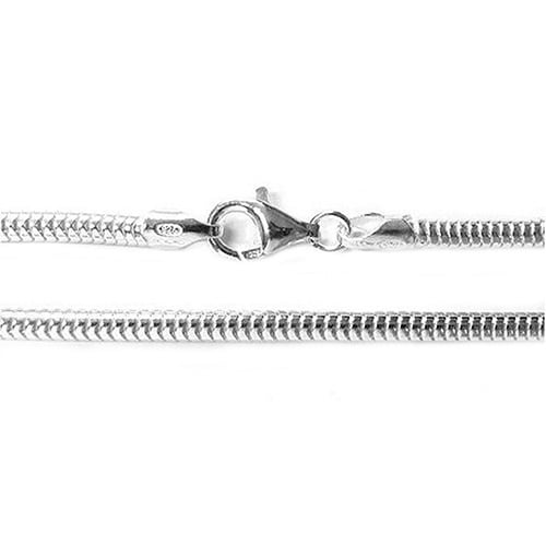 Queenberry Sterling Silver Snake Bracelet With Stoppers Free Queenberry Sterling Silver Snake Bracelet With Stoppers