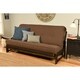 preview thumbnail 41 of 45, Copper Grove Uncompahgre Rustic Mocha Futon Set with Mattress Linen Cocoa