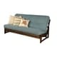 preview thumbnail 40 of 45, Copper Grove Uncompahgre Rustic Mocha Futon Set with Mattress