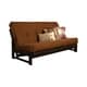 preview thumbnail 36 of 45, Copper Grove Uncompahgre Rustic Mocha Futon Set with Mattress