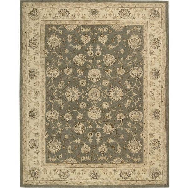 slide 2 of 48, Nourison Heritage Hall Area Rug Grey/Multi - 3' 9" x 5' 9" - Runner/Rectangle