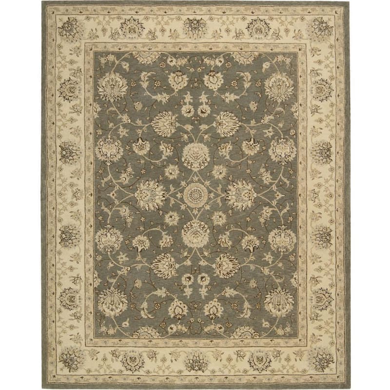 Nourison Heritage Hall Area Rug - Grey/Multi - 9' 9" x 13' 9" - Runner/Rectangle