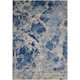 preview thumbnail 21 of 30, Nourison Somerset Area Rug 3' 6" x 5' 6" - Blue - Runner/Rectangle