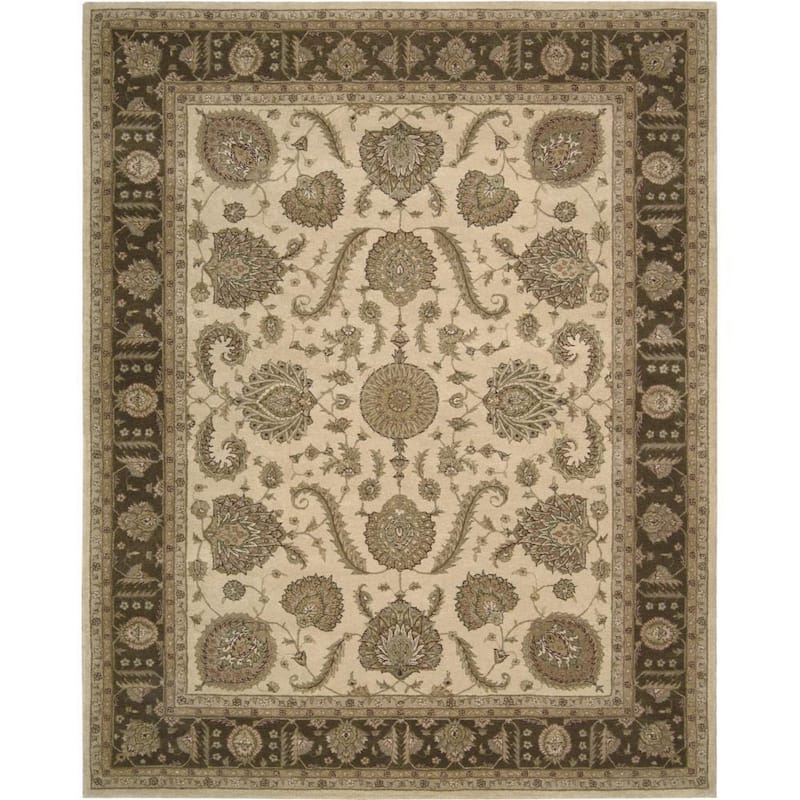 Nourison Heritage Hall Area Rug - 7'9" x 9'9" - Beige/Multi - Rectangle