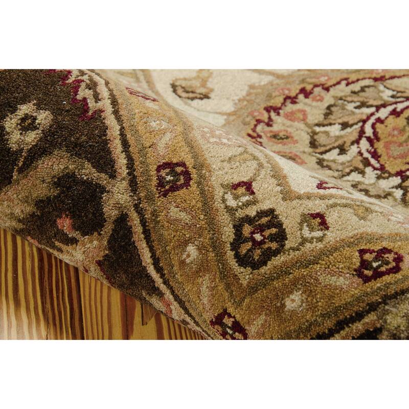 Nourison Heritage Hall Area Rug - 6' Round - Beige/Multi - Round