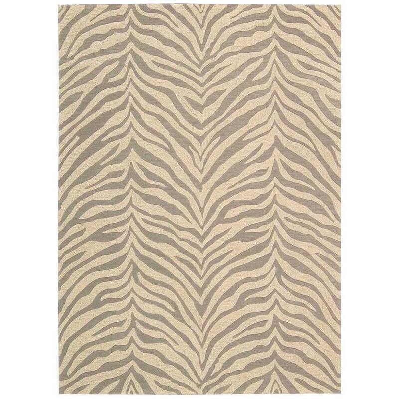 Nourison Ma04 Zambiana MA401 Area Rug - 4' x 6' - Beige - Rectangle