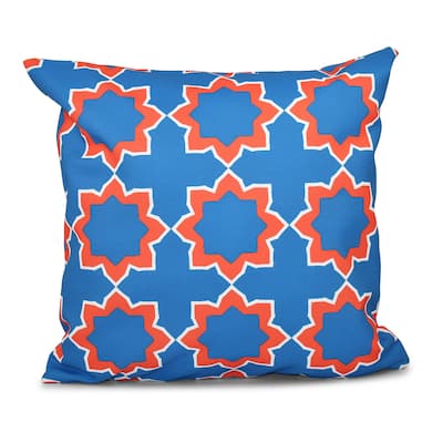 Bohemian 2 Geometric Print 16-inch Throw Pillow