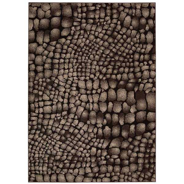 slide 2 of 13, Nourison Ma05 Glistening Nights Area Rug 3'9" x 5'9" - Black - Rectangle