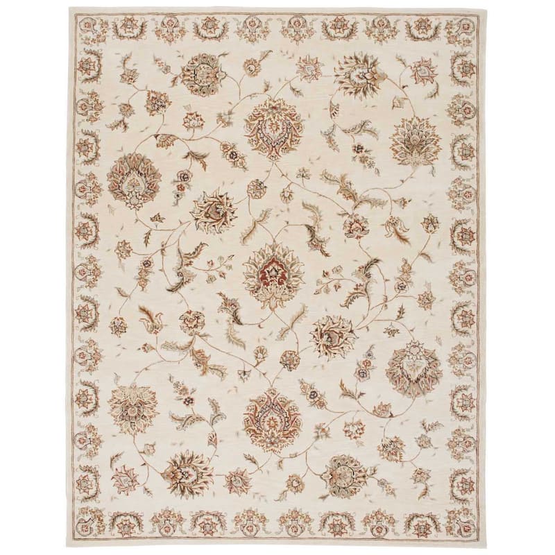 Nourison Hand-tufted Area Rug - 3'9" x 5'9" - Beige - Rectangle