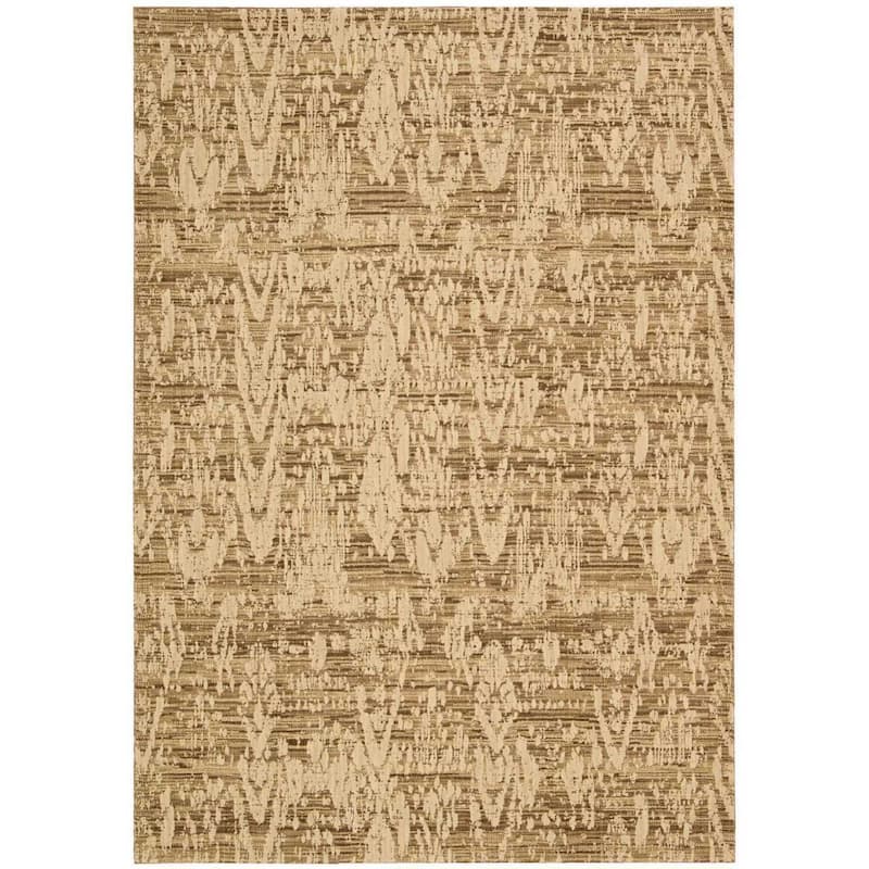 Nourison Nepal Area Rug - 3'6" x 5'6" - Brown - Runner/Rectangle