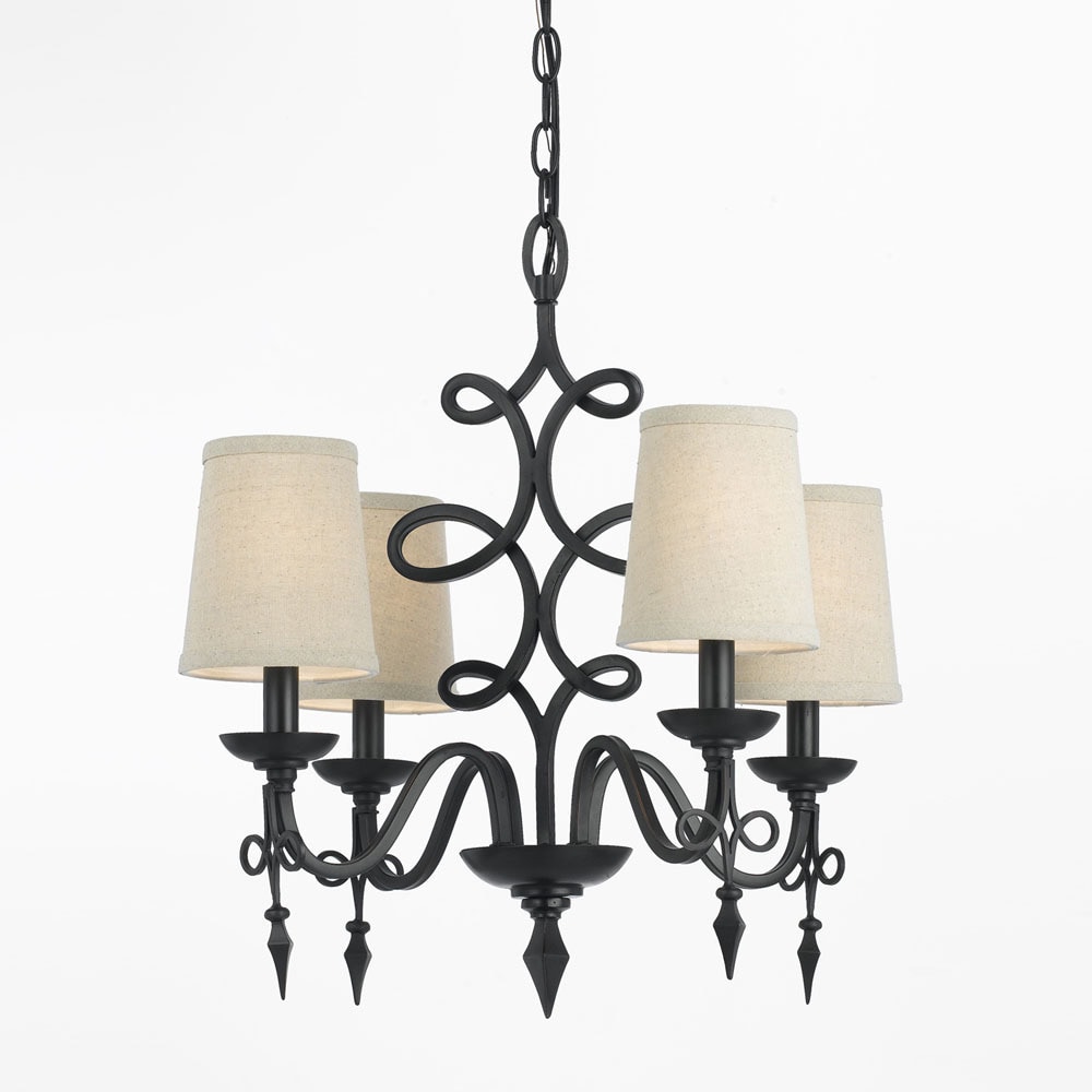 8601 Mini Chandelier - Oil Rubbed Bronze (Oil Rubbed Bronze) - Chandeliers For Bedrooms by Overstock.com