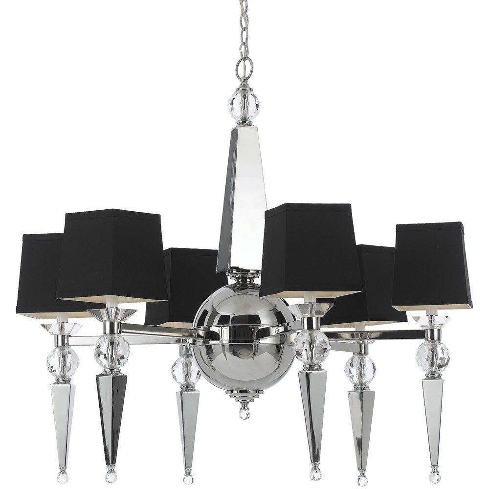 8405 Chandelier (Chrome) - Chandeliers For Bedrooms by Overstock.com