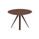 preview thumbnail 3 of 2, Saloom Nova 42 x 80 Ellipse Maple Smooth Top Custom Dining Table in Walnut Finish