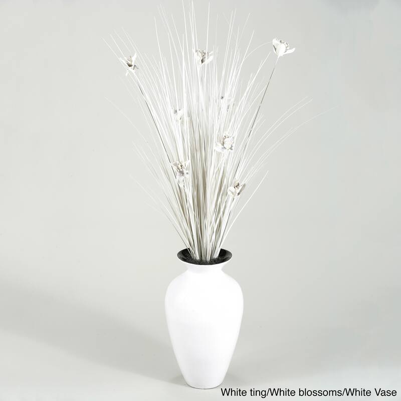 Blossoms in Bamboo Vase