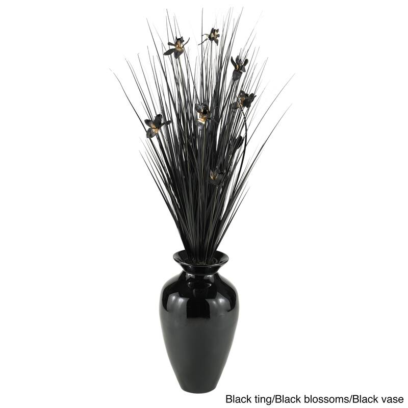 Blossoms in Bamboo Vase