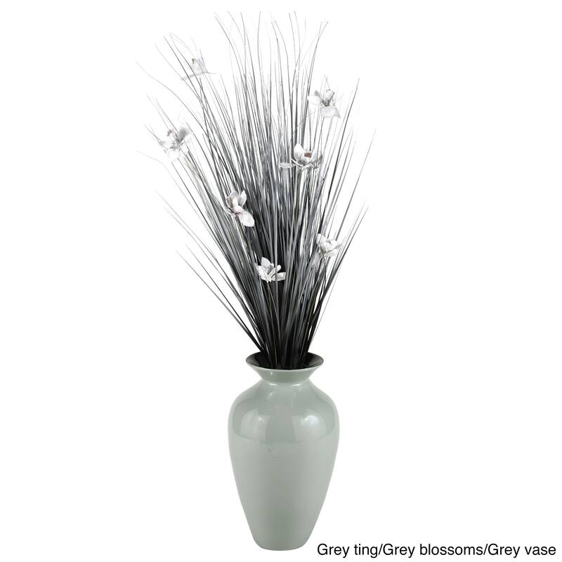 Blossoms in Bamboo Vase
