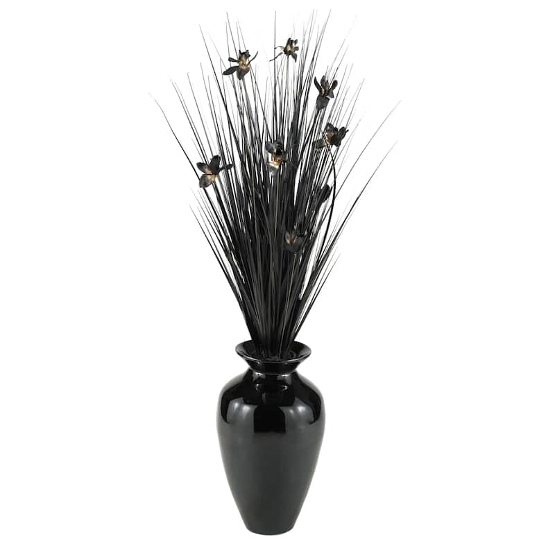 Blossoms in Bamboo Vase