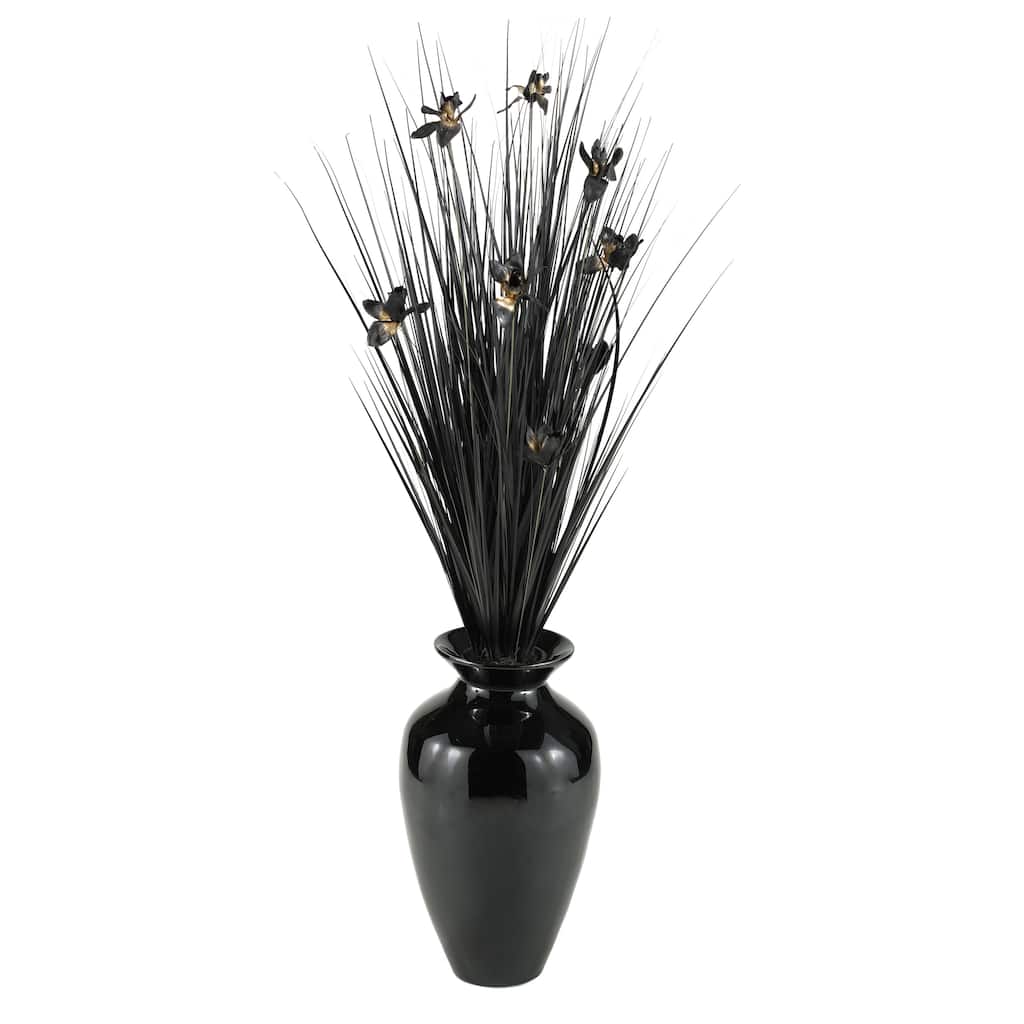 Blossoms in Bamboo Vase