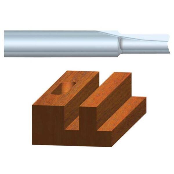 Vermont American 23102 0.25inch Straight Mortising Bit Overstock