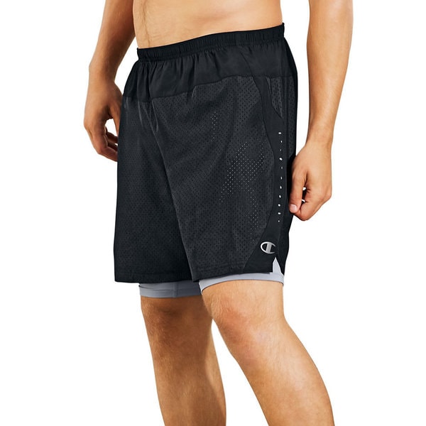 Champion Men's Cool CTRL Run Shorts with Compression Liner - 18476168 ...
