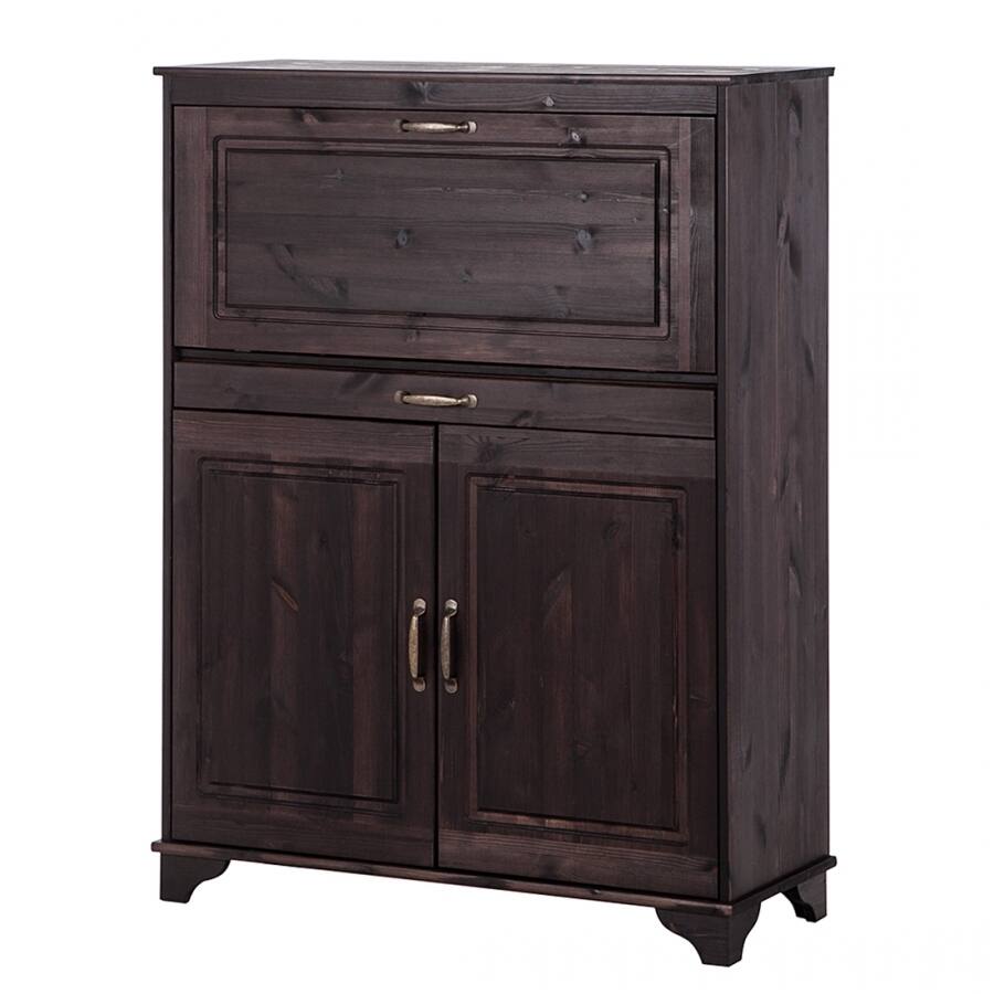 Queen's Secretary Cabinet Solid Pine