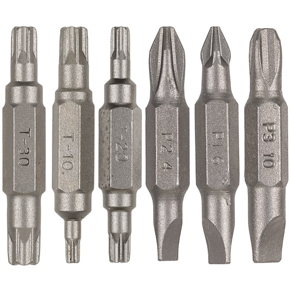 Vermont American 16290 6-piece Assorted Double Ended Power Bit Set ...