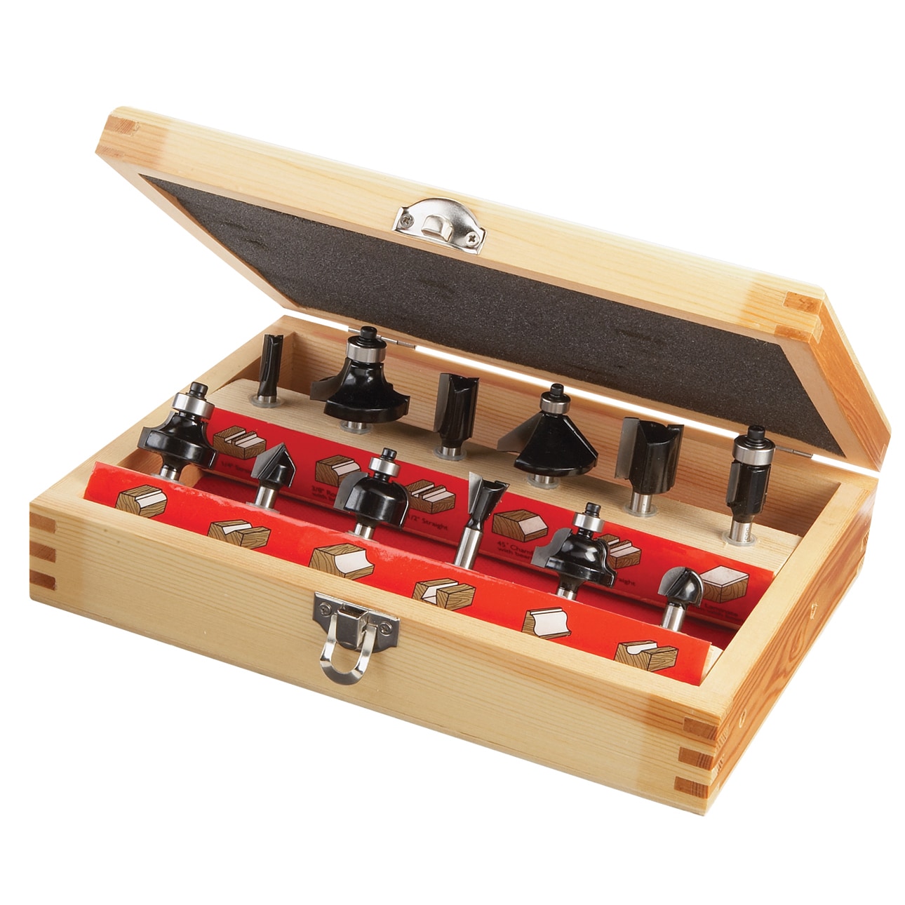 Skil 91012 12-piece Router Bit Set and Accessories - Bed Bath