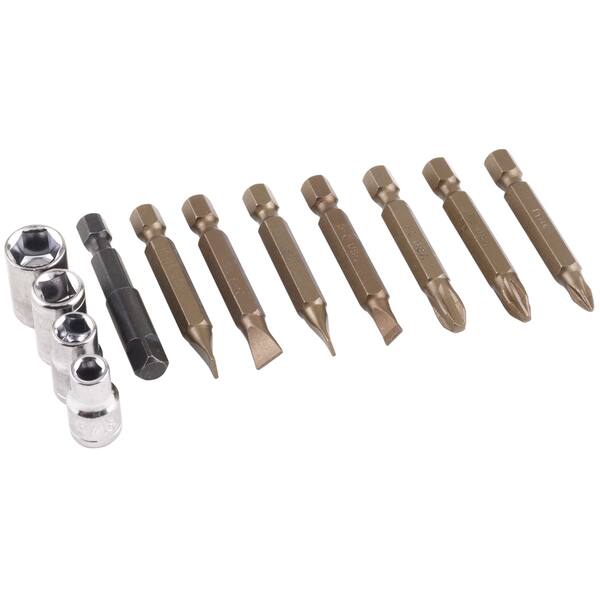 Vermont American 16453 12piece Ice BitPower Bit Set Bed Bath