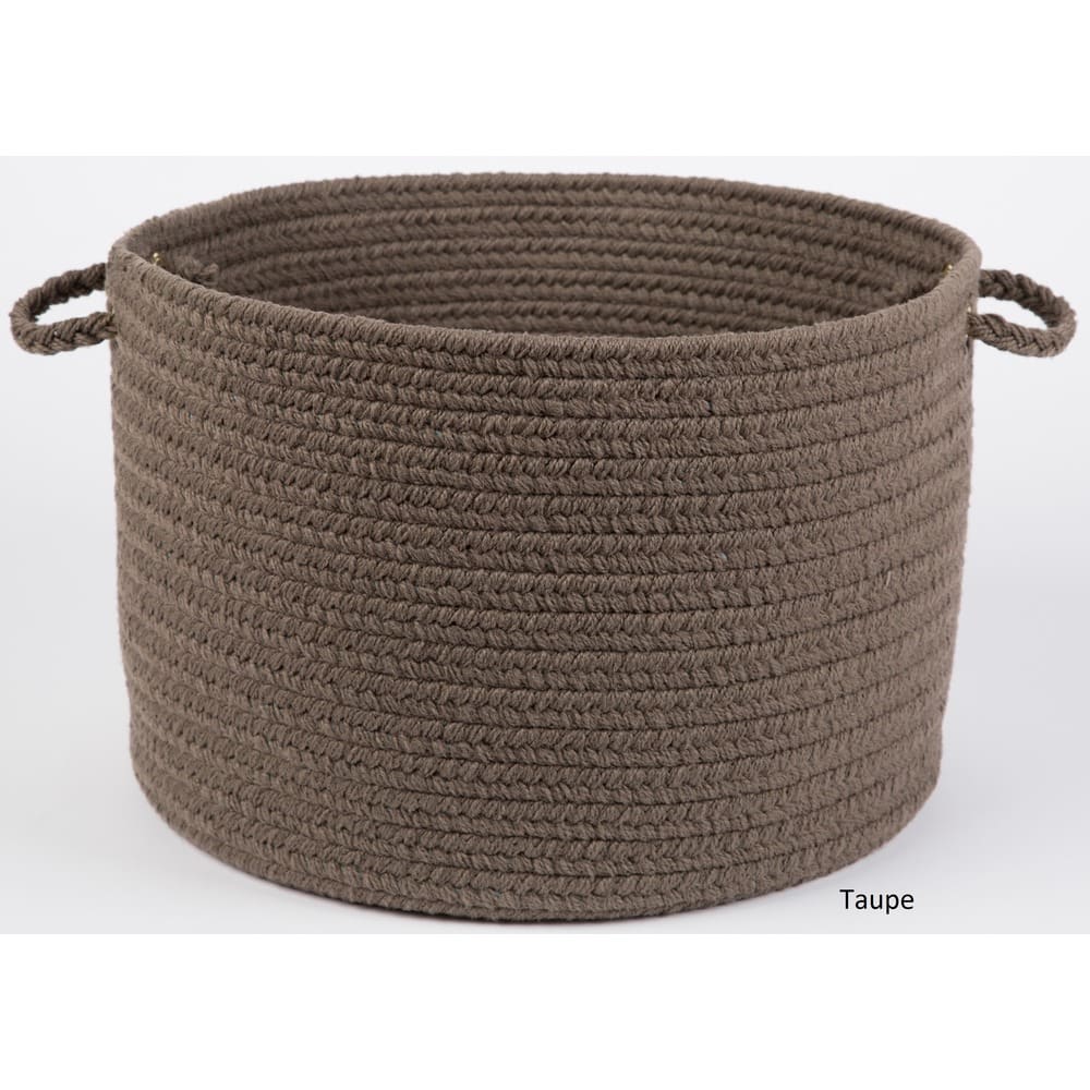 Rhody Rug Madeira 12 x 18-inch Braided Basket