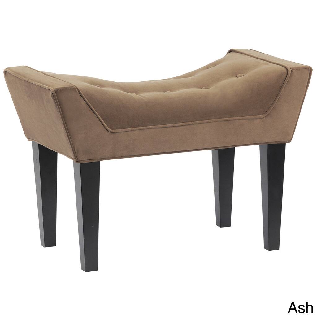 Maddie Button Tufted Single Bench