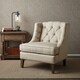 preview thumbnail 1 of 5, Madison Park Kelso Button Tufted Accent Chair