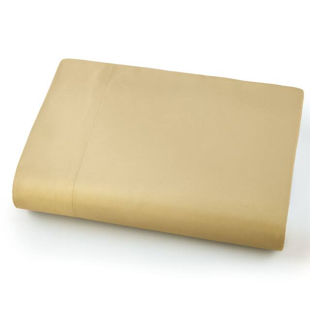 Oversized King Flat Sheet 1-Piece - Gold