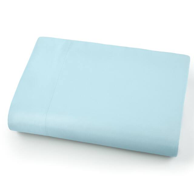 Oversized King Flat Sheet 1-Piece - Sky Blue
