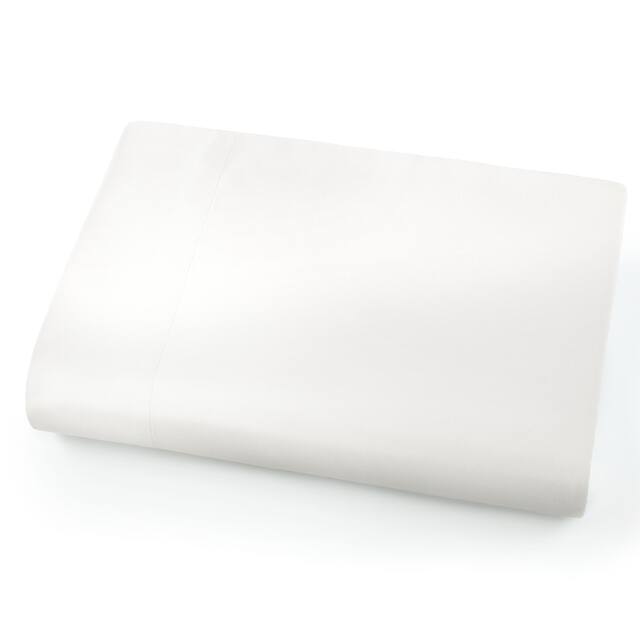 Oversized King Flat Sheet 1-Piece - Bright White