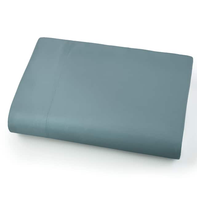 Oversized King Flat Sheet 1-Piece - Steel Blue