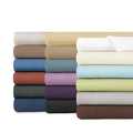 Flat Bed Sheets that Match AllergyCare, 100% Cotton, Zippered, Pillow Protector, Breathable, Allergen Barrier Pillow Cover