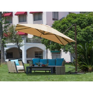 International Caravan Aluminum 10-foot Patio Umbrella - 11744065 ...