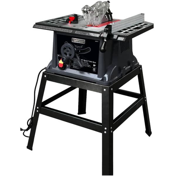 Shop Black Friday Deals On Professional Woodworker 10 Inch 13 Amp Industrial Bench Table Saw Black Overstock 11533002
